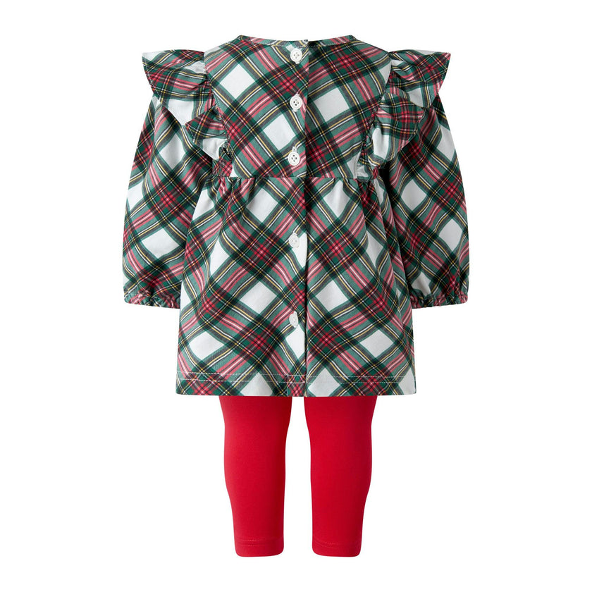 Tartan Top and Legging Set
