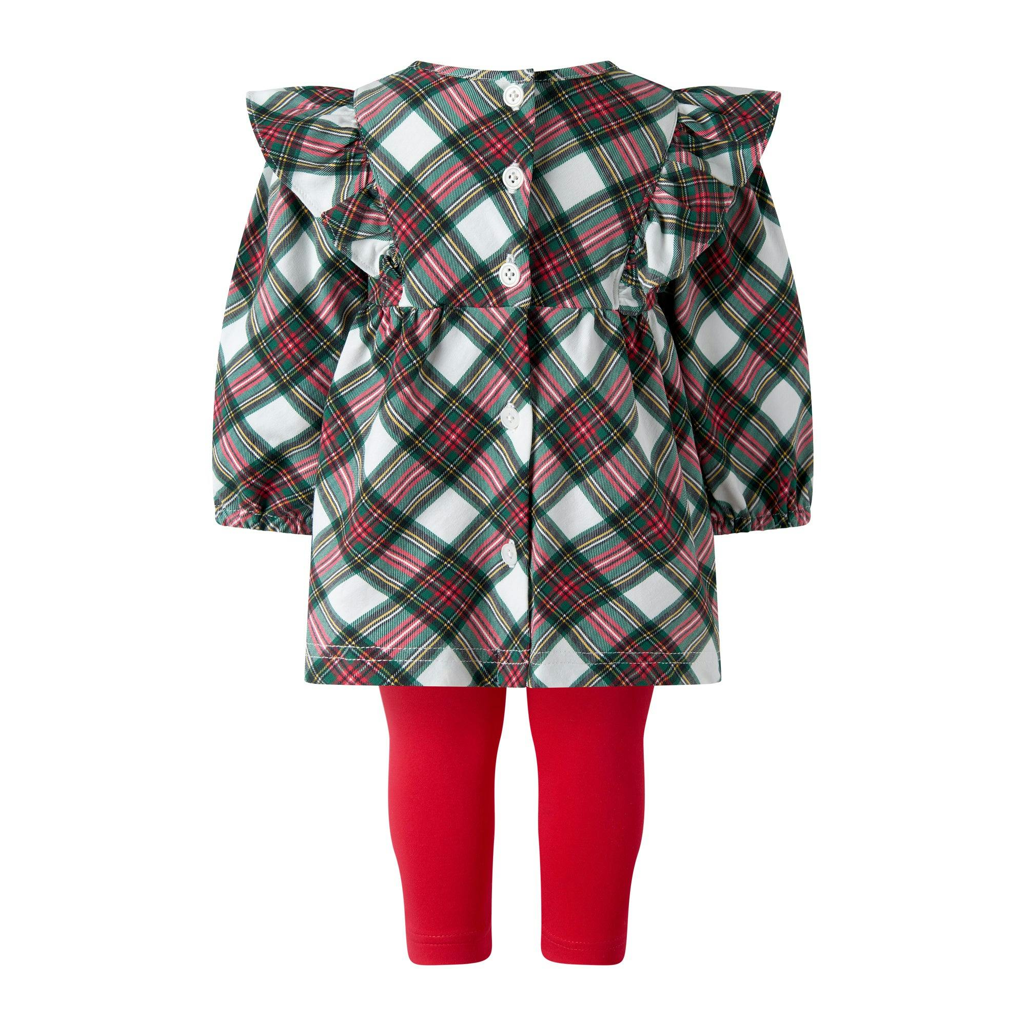 Tartan Top and Legging Set