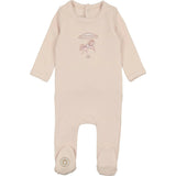 Prancing Footie Barely Pink