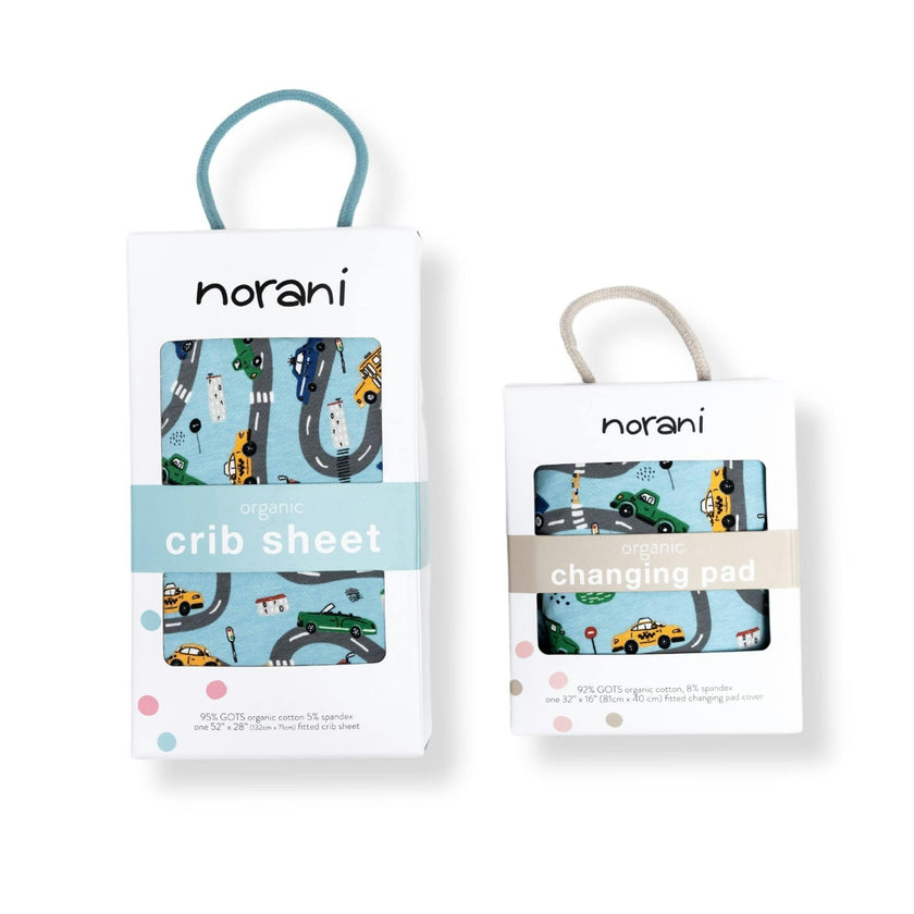Print Organic Crib Sheet