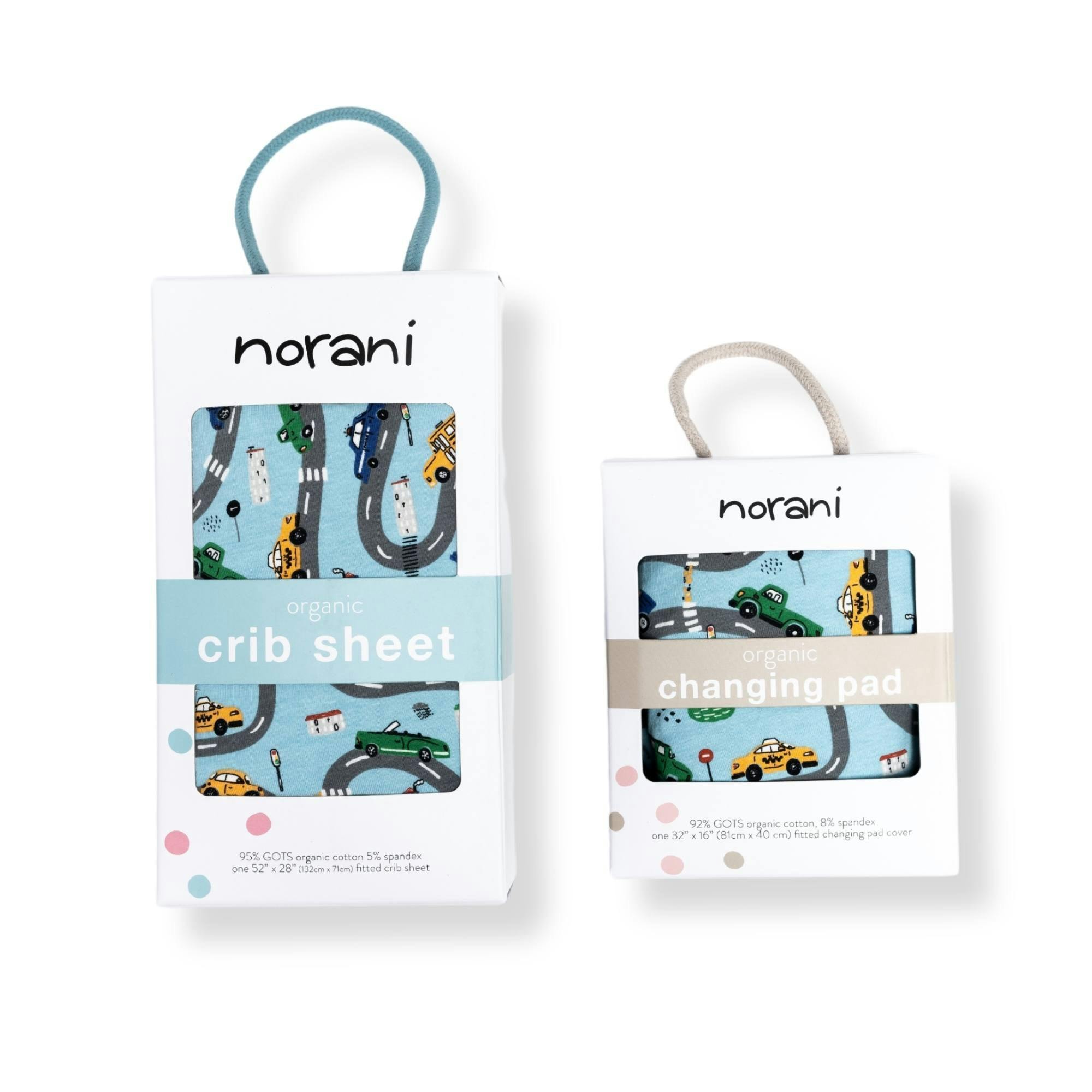 Print Organic Crib Sheet