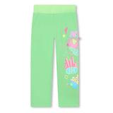 Green Comic Graphic Sweatpants