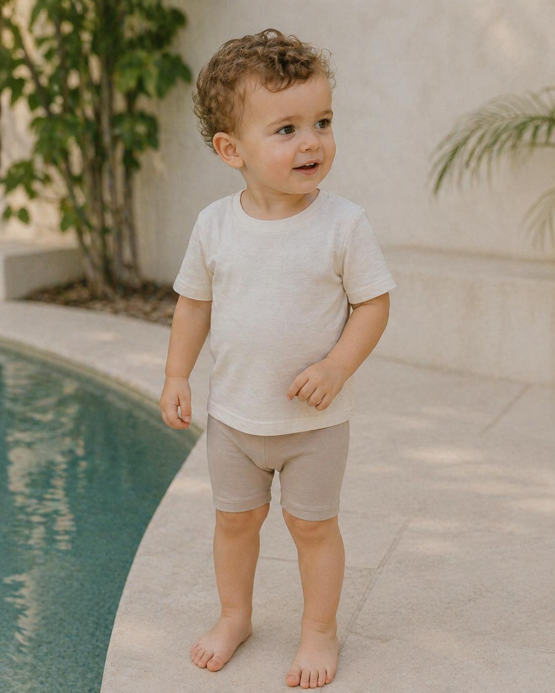 Solid Short Leggings