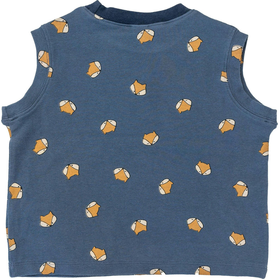 fox tee sleeveless