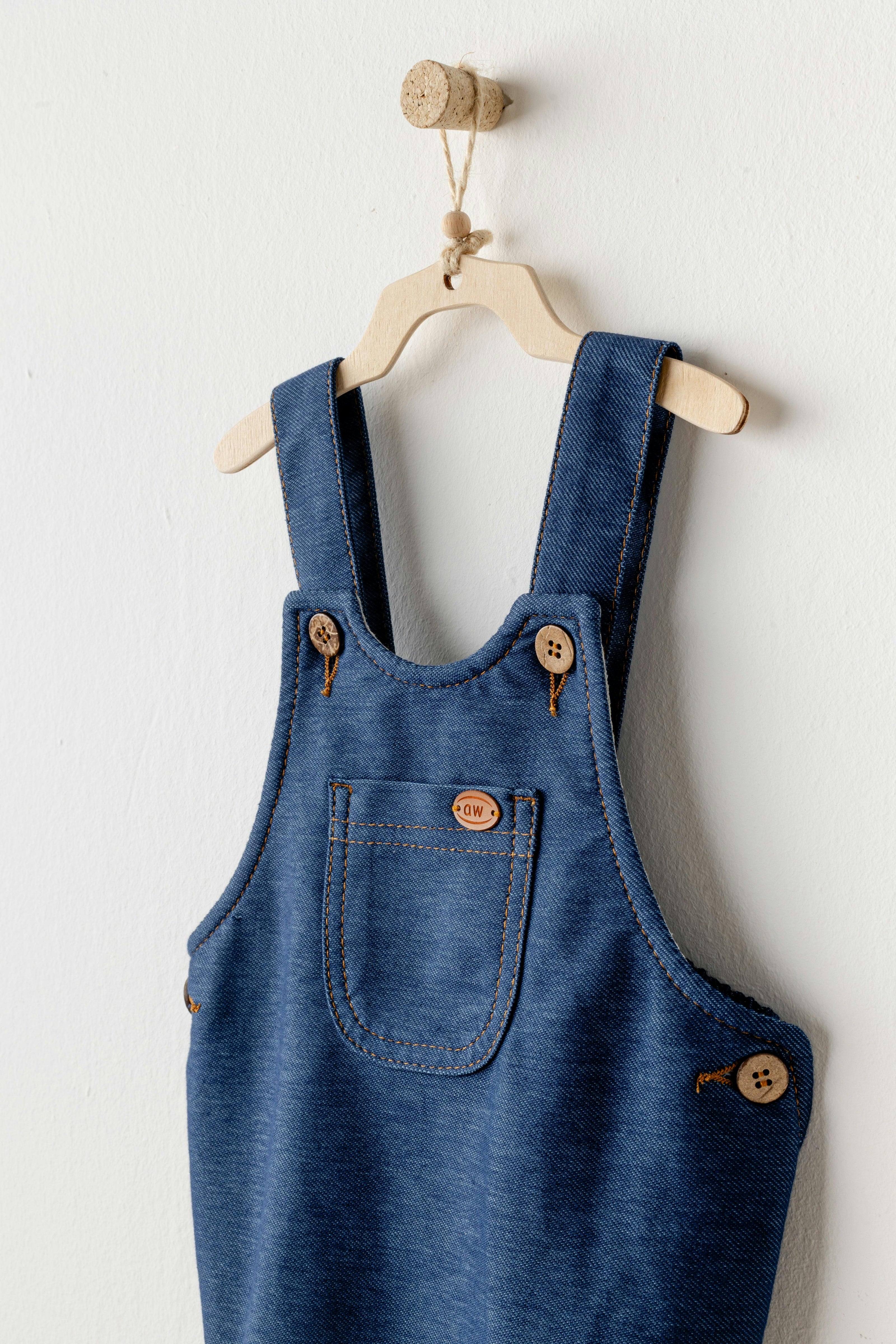 Indigo Casual Pocket Romper