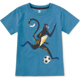 Soccer Graphic Tee, Blue
