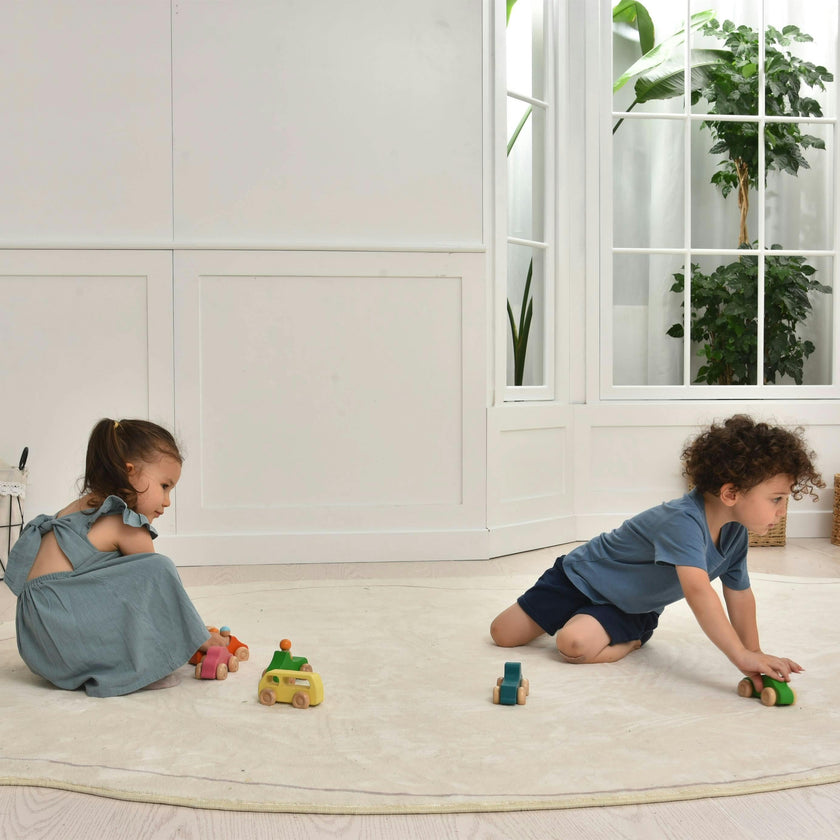 Wooden Car Toy set - 10 Piece Set