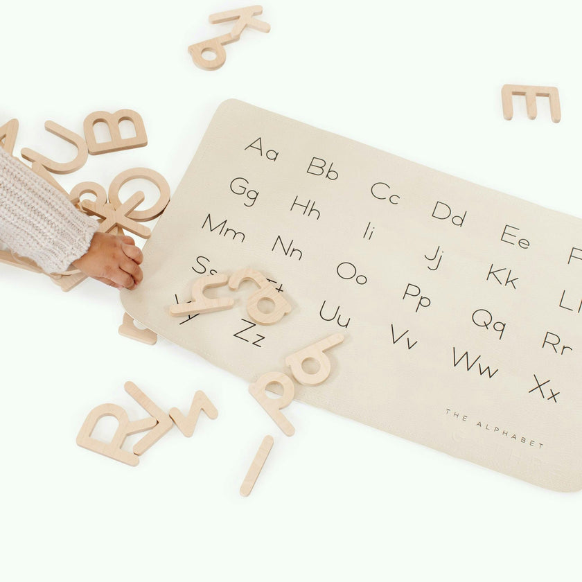 Wooden Alphabet Letters