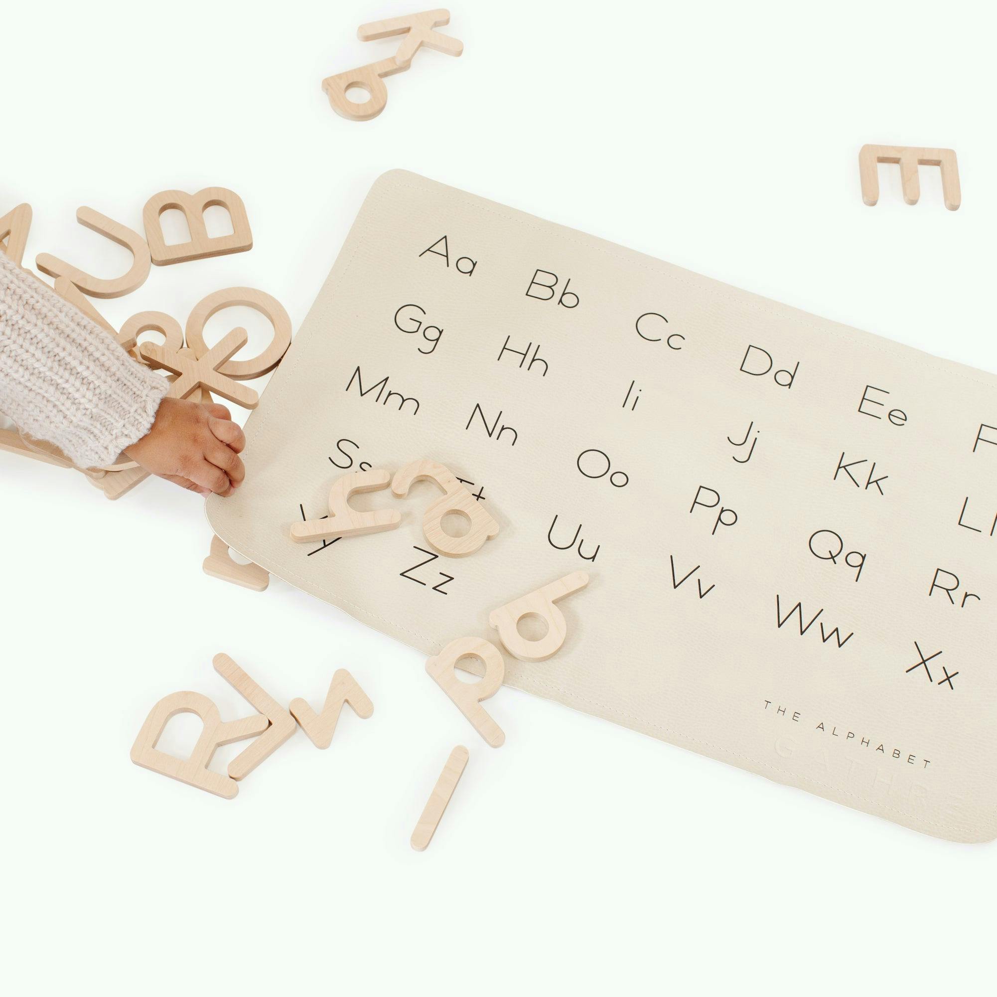 Wooden Alphabet Letters