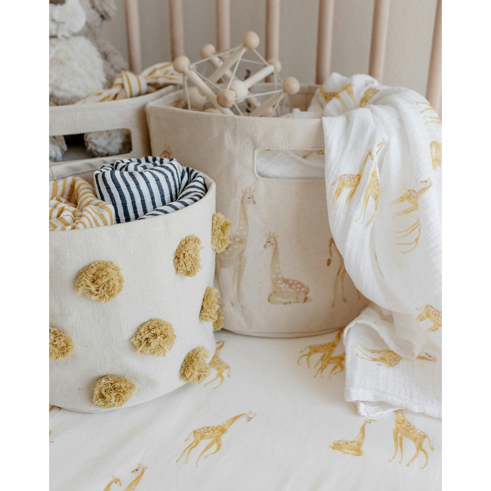Follow Me Organic Cotton Swaddle
