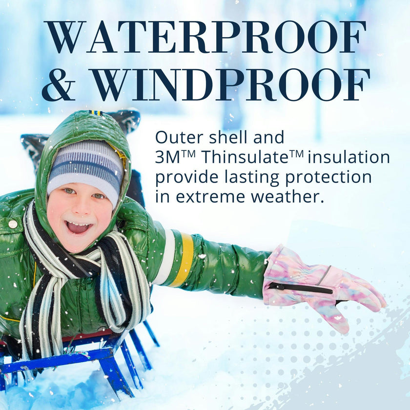 Winter & Ski Glove powered by ZIPGLOVE™ TECHNOLOGY