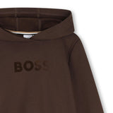 Brown Fleece Hoodie