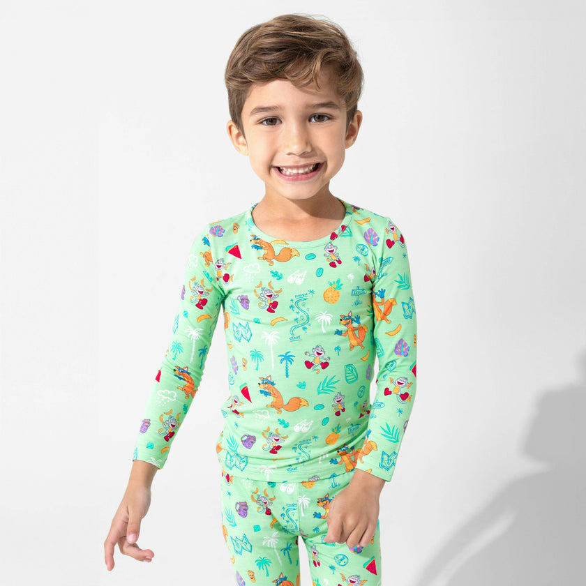 Dora: Boots' Jungle Adventure Bamboo Kids Pajamas