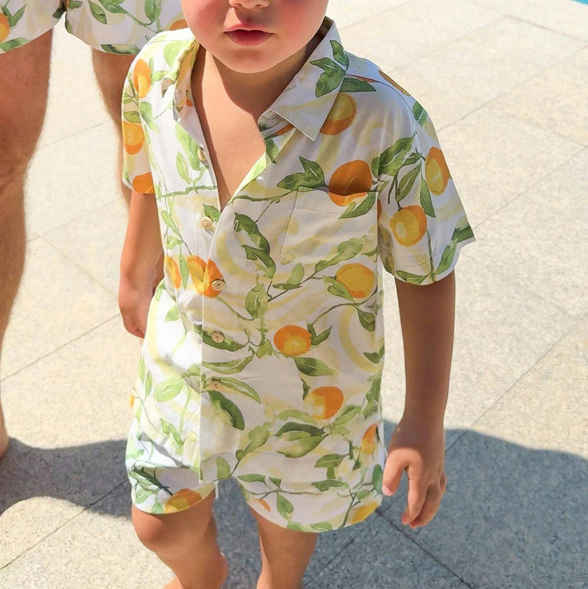 The Valencia - Boys Hawaiian Shirt