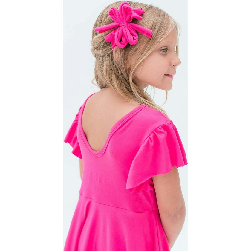 Cap Sleeve Twirl Dress
