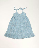 Alena dress - Tonal Floral Blue print
