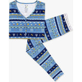 Hanukkah Fair Isle Bamboo Women's Pajama Set