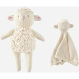 Penny Lamb Plush Toy and Lovey Set