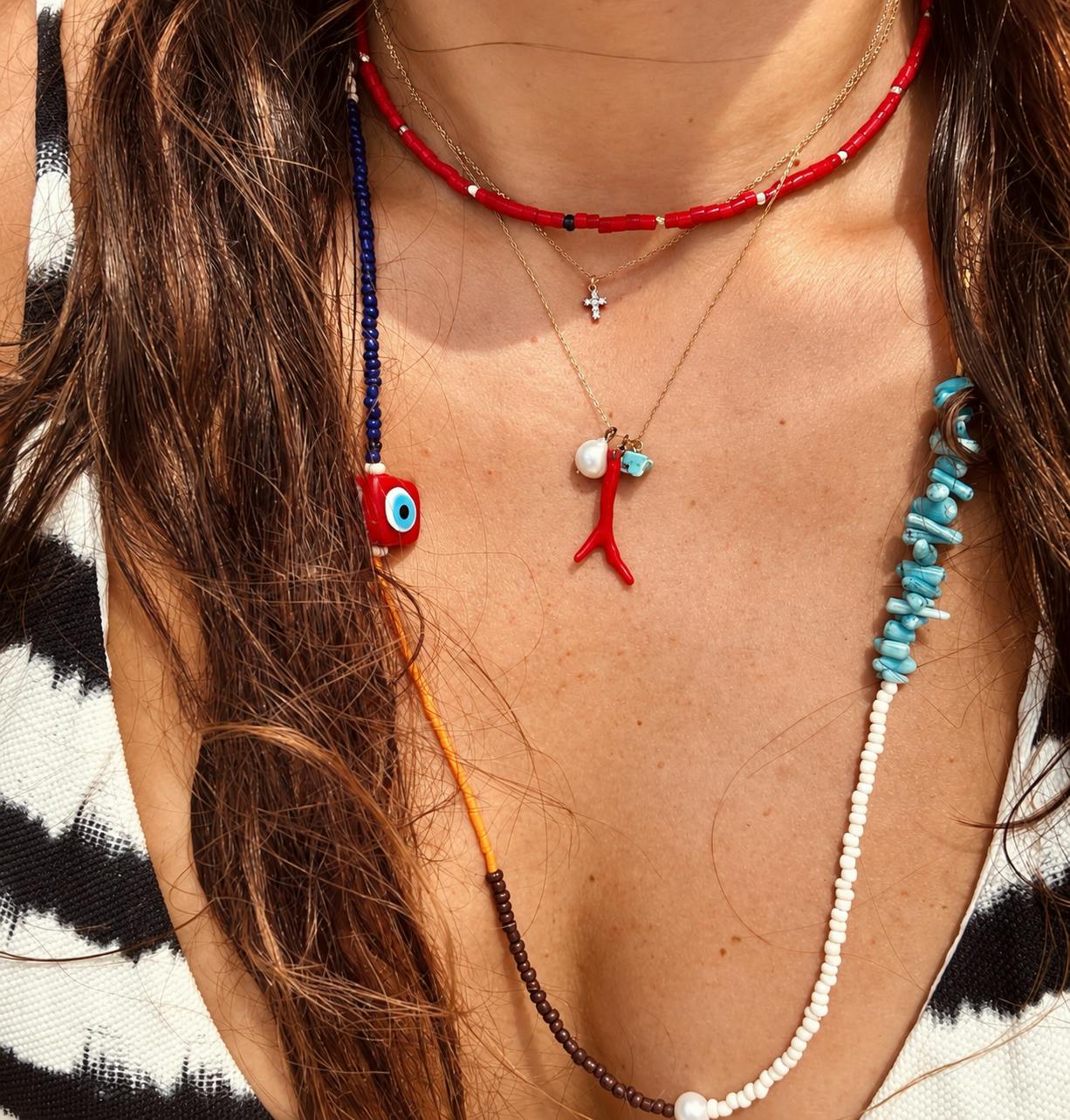 Mini Cross Necklace