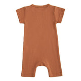 Orange Terracotta Modal Romper