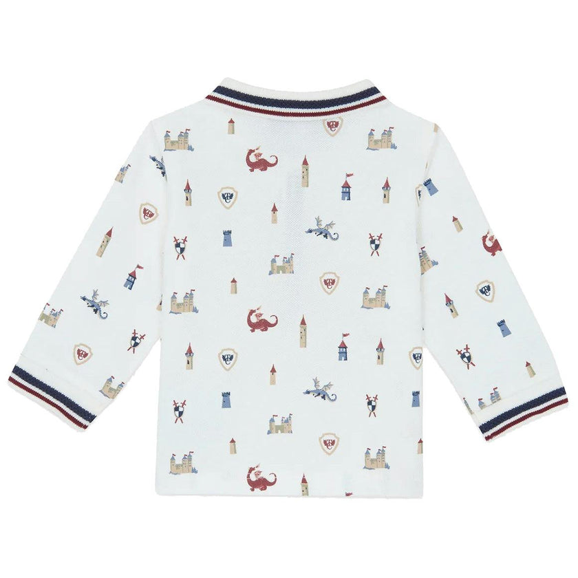 TARTINE ET CHOCOLAT The Realm Baby Polo - Nacre