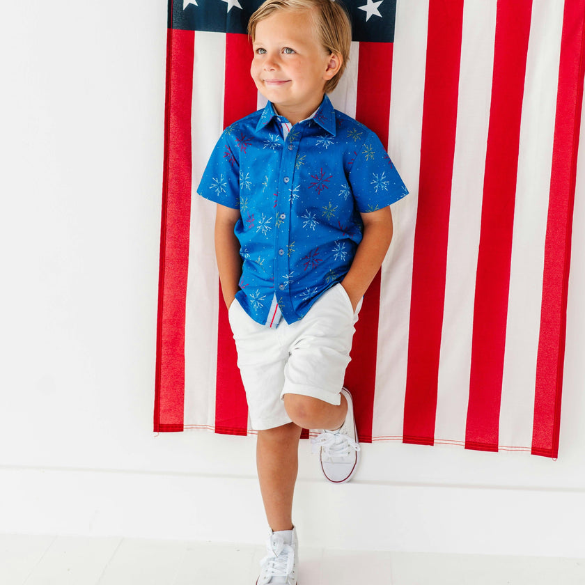 Firework Finale Shirt in Short Sleeves