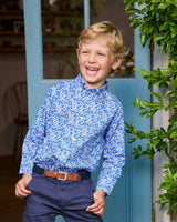 Shirt in Blue Mitsi Valeria