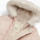 Water Repellent  Padded Snowsuit - Pink
