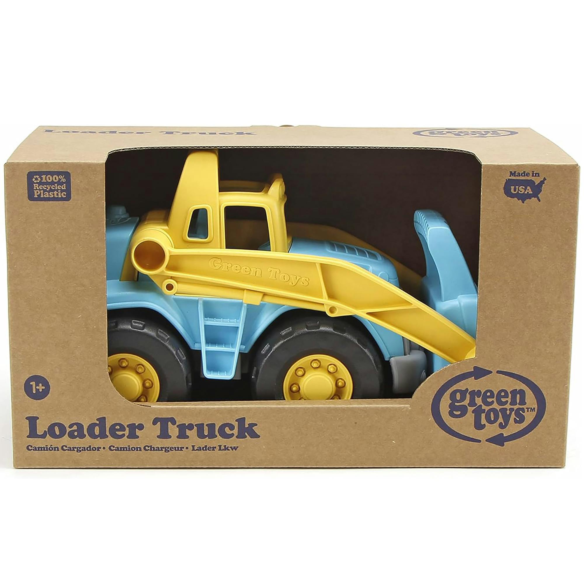 Loader Truck: Blue & Yellow