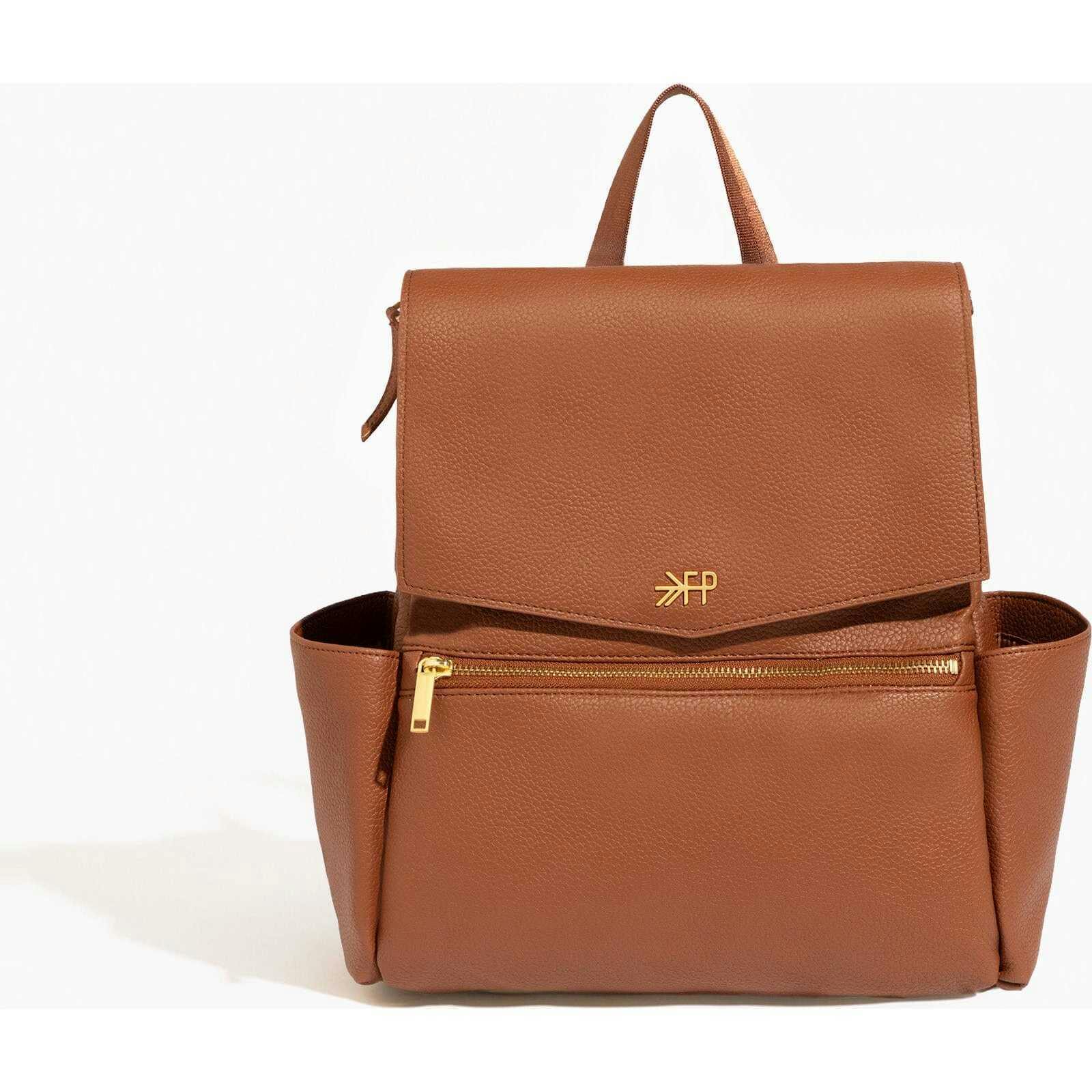 Cognac Mini Classic Diaper Bag II