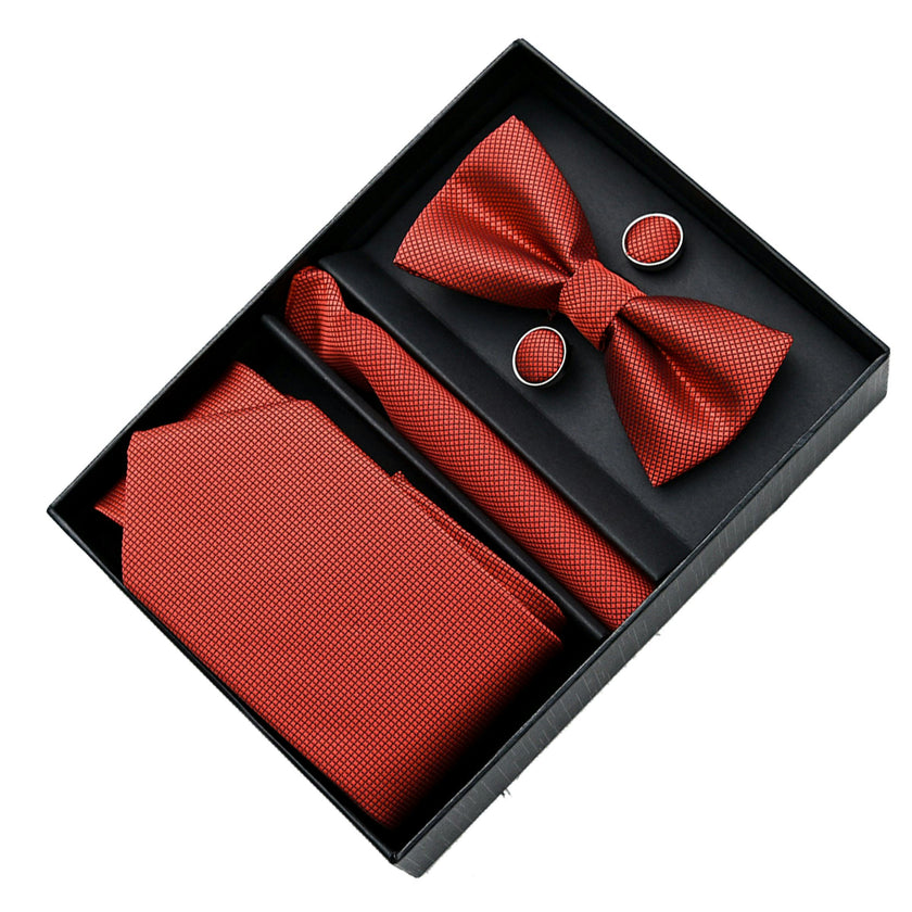 Orange Tie Set