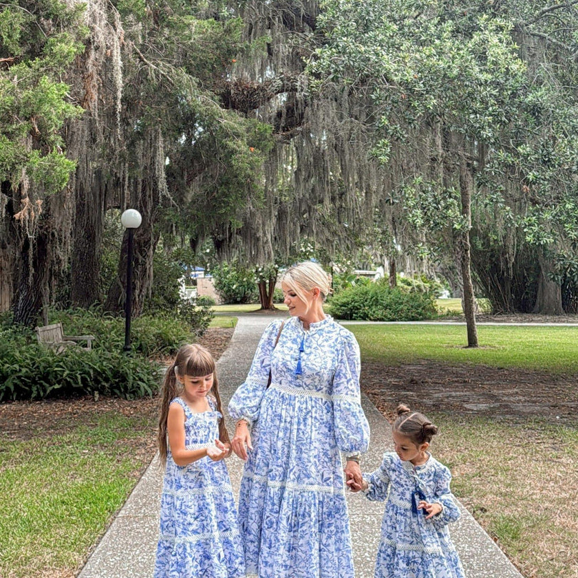 Jaylin Linen Mom Dress