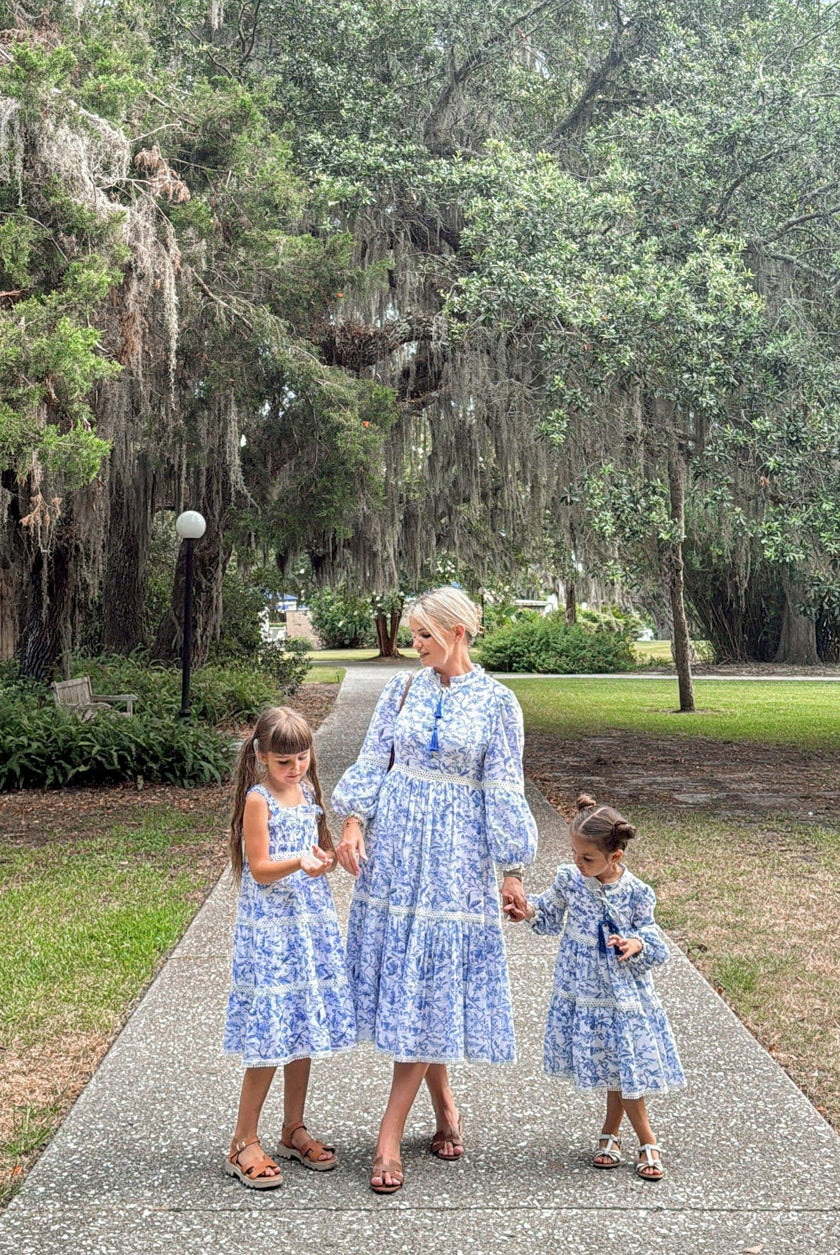 Jaylin Linen Mom Dress