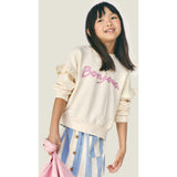 Mipounet SS26 Bonjour, Sweatshirt Ecru