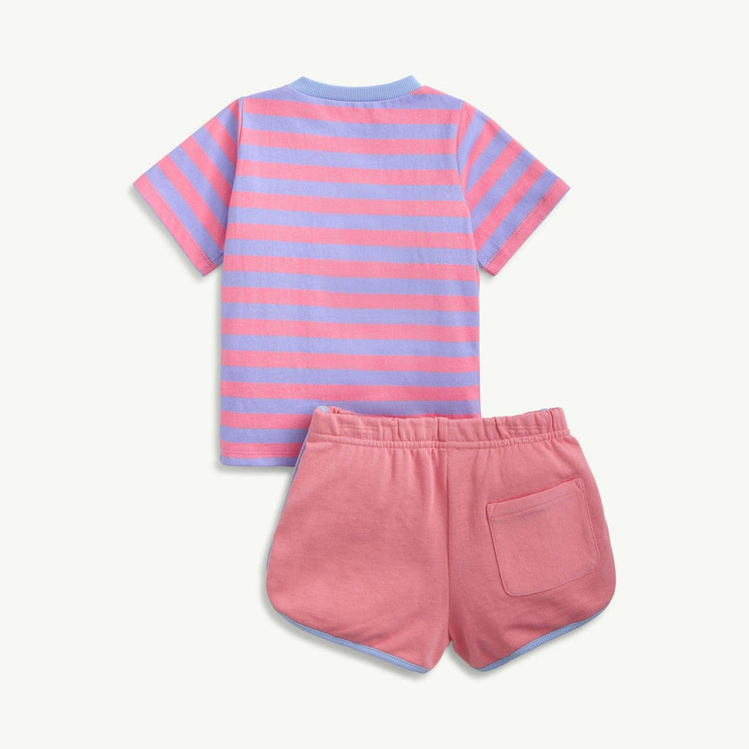 Magnetic Peek-A-Pocket T-Shirt & Shorts Set