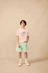 Organic Sunday Tee in Double Bubble