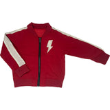 Red Bomber Jacket - Unisex for Boys and Girls