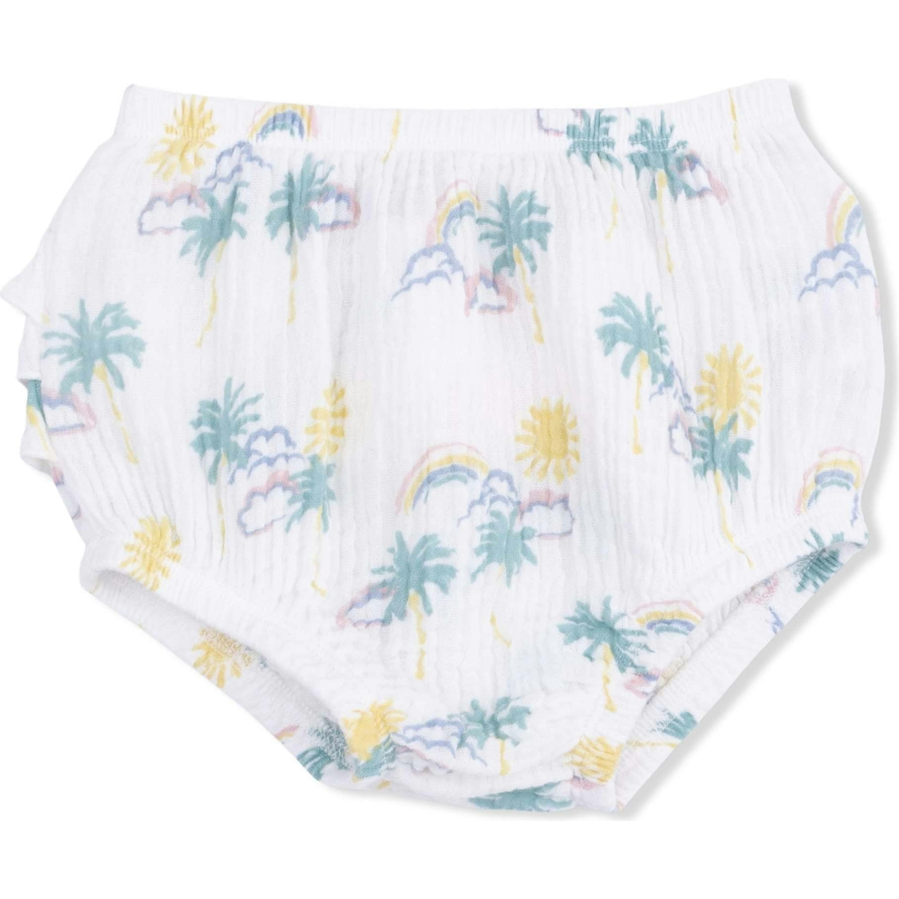 Palm Trees and Rainbows - Sundress and Bloomer