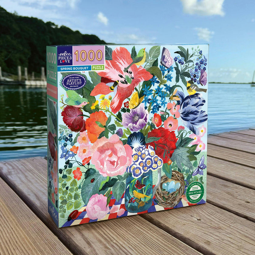 Piece&Love: Spring Bouquet - 1000 pc Puzzle