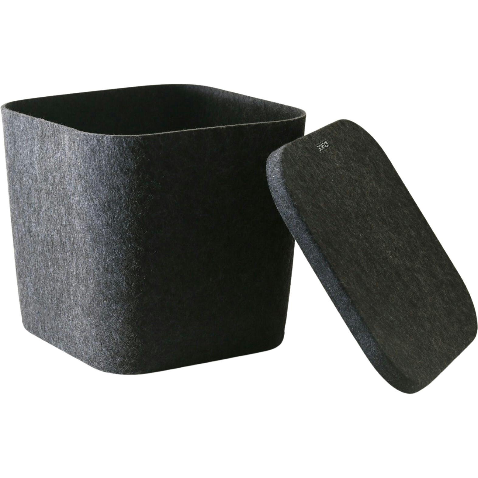 The Sculpted Bin - Original with Lid