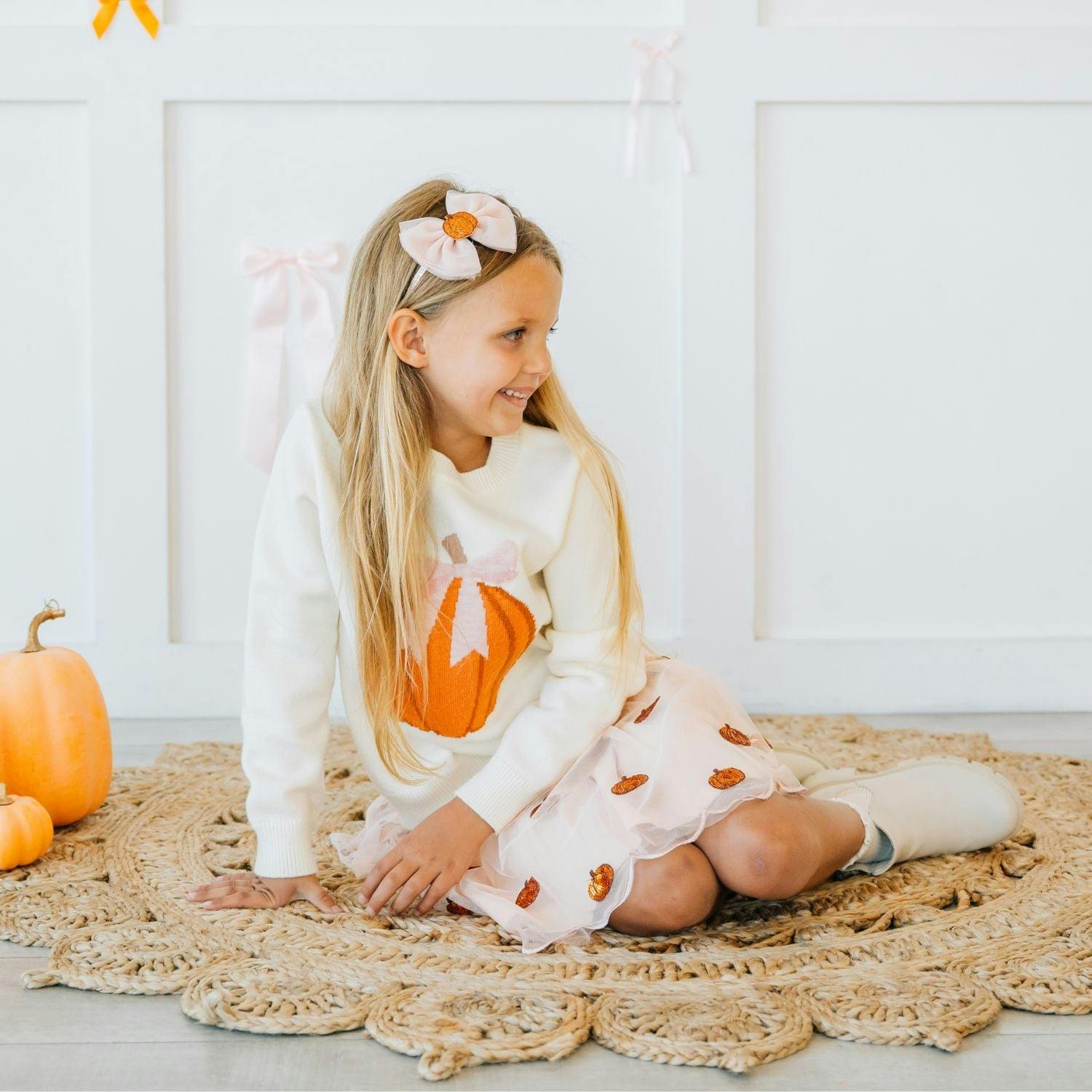 Coquette Pumpkin Sweater