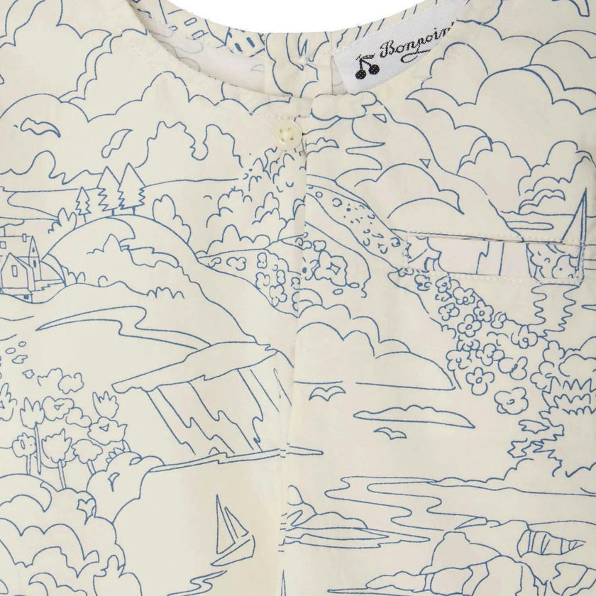 BONPOINT Gauguin Tunic - Blanc Lait
