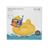Rubber Duckie with Snorkel Pool Float