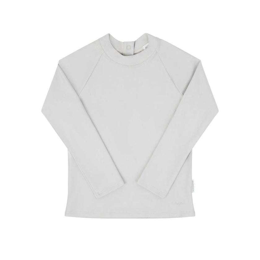 unisex dove grey rashguard
