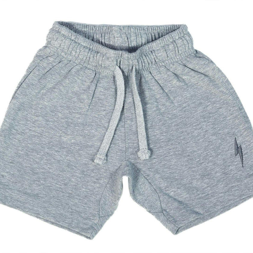 Kids Sweat Shorts - Heather Bolt