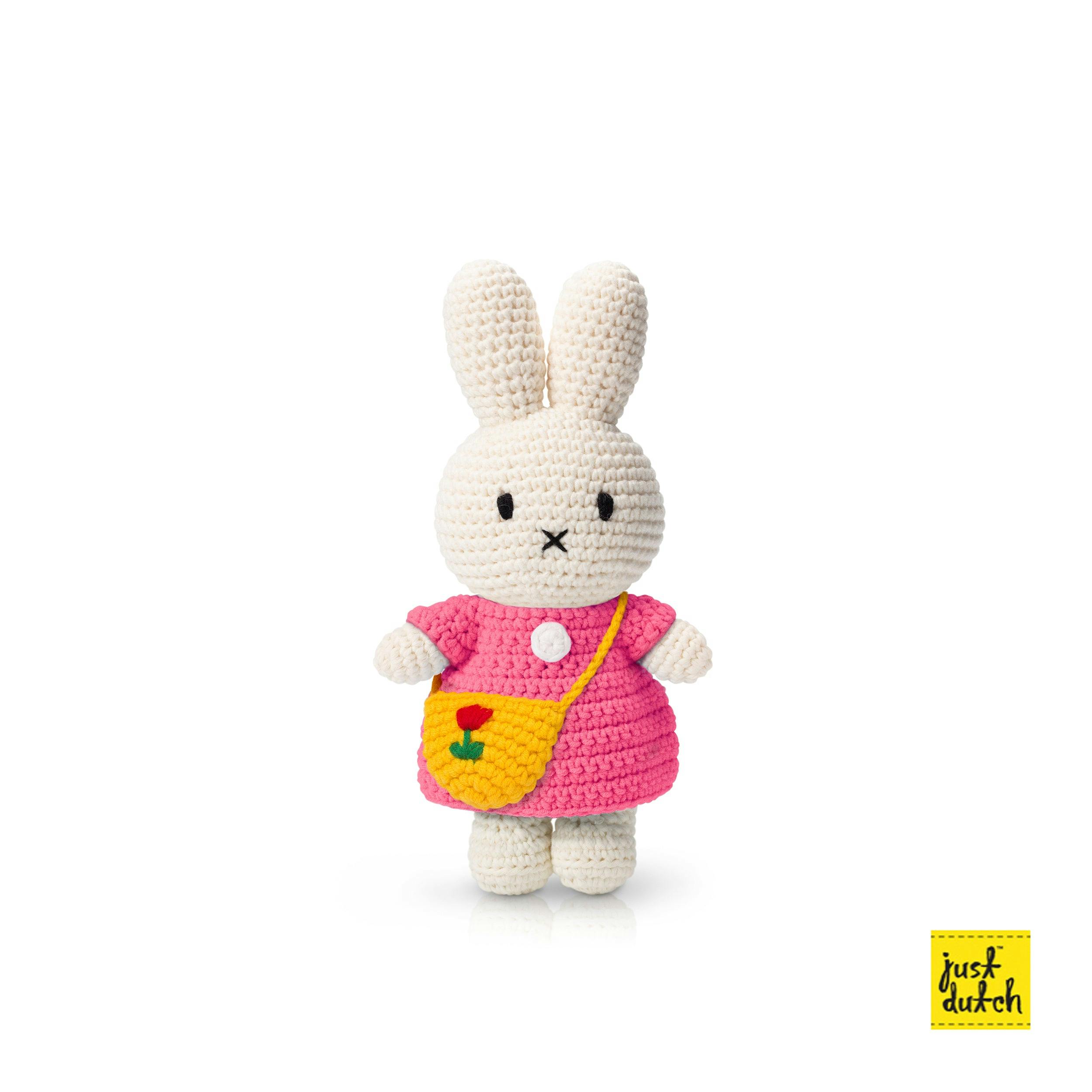 Miffy Tulip Bag Crochet Doll Handmade