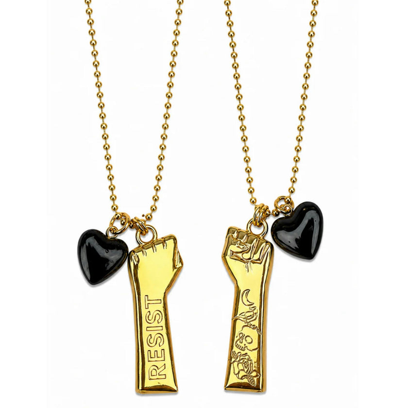 RESIST CHARM NECKLACE $2 donated to PLANNED PARENTHOOD