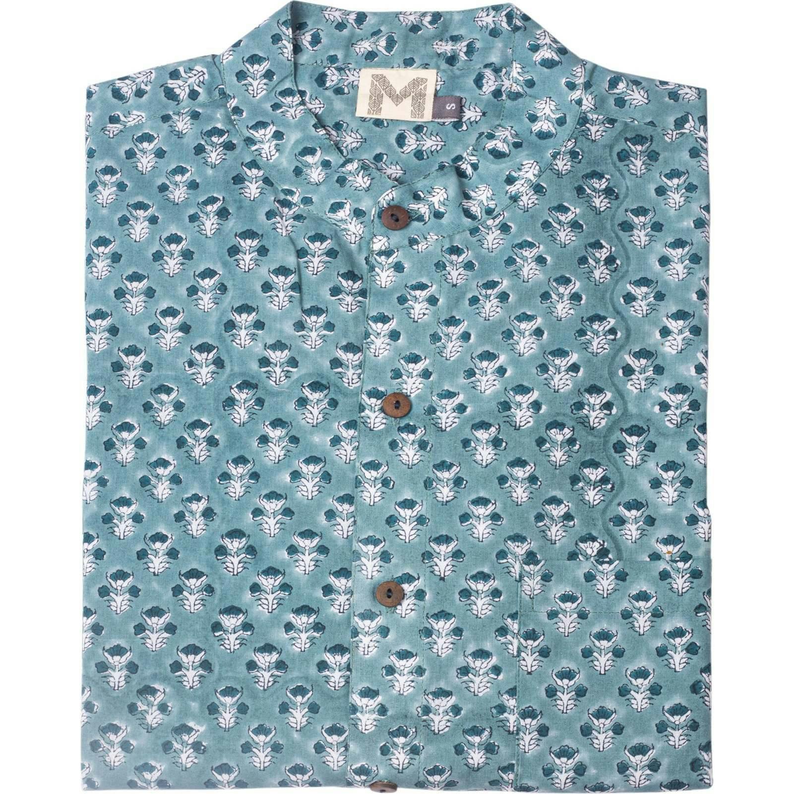Block Printed Shirt for Boys