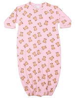 Baby Converter Gown - Bow Bears