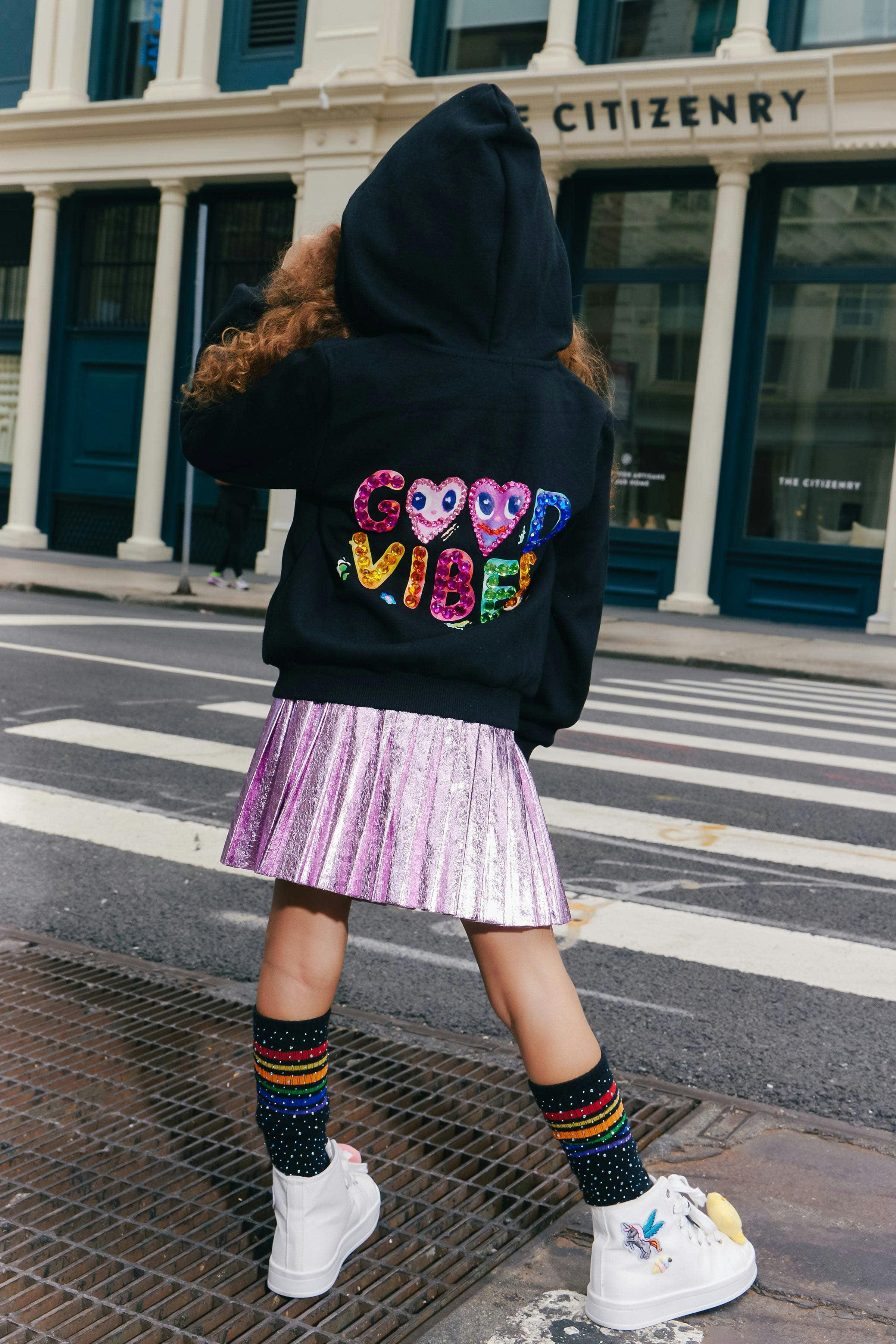 Good Vibes Zipper Hoodie